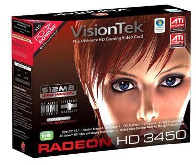 Radeon 3450 SFF 512MB DDR2 PCI Sale