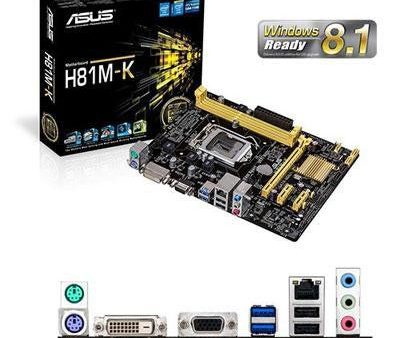 LGA1150 H81 microATX DVI USB3 Supply