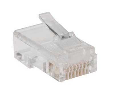 100PK RJ45 Plugs for Flat Soli Online Hot Sale