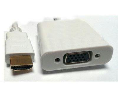 HDMI M to VGA F White For Discount