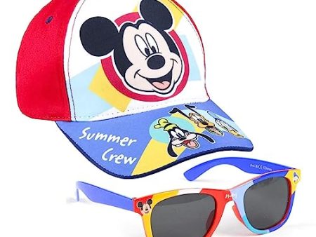 Talla: 3-7 años - Set de Cerdá Gorra y Cerdá Gafas de Sol de Mickey Mouse para Niños For Cheap