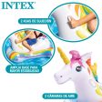 Flotador Unicornio Intex - Colchoneta Infantil 163 x 86 cm con 2 Asas de Sujeción, para Niños a Partir de 3 Años, Peso Máximo 40 Kg Discount