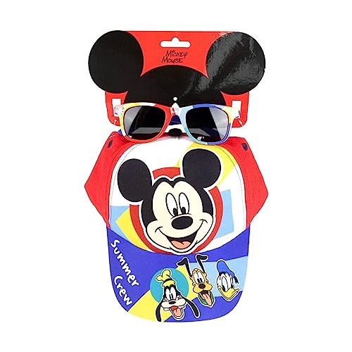 Talla: 3-7 años - Set de Cerdá Gorra y Cerdá Gafas de Sol de Mickey Mouse para Niños For Cheap