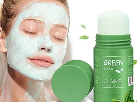 Mascarilla en Barra de Arcilla Purificadora de Té Verde - Limpieza Profunda, Control de Aceite y Eliminación de Puntos Negros Online Sale