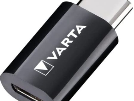 Adaptador Varta de Carga y Datos, Micro USB a USB Tipo C (Compatible con Apple Macbook, Google Nexus, HTC, Huawei, Sony Xperia y más) Reacondicionado on Sale