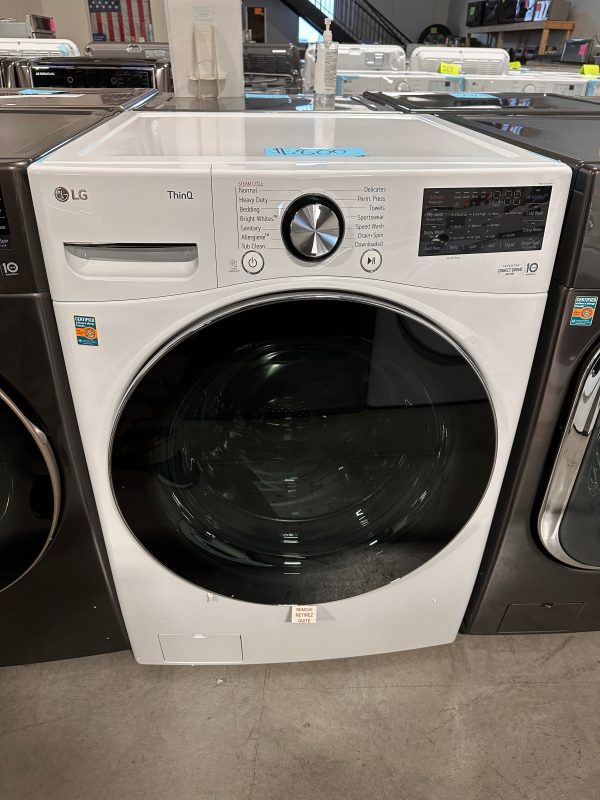 GORGEOUS NEW STACKABLE SMART FRONT LOAD WASHER - WAS12710 on Sale