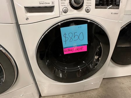 NEW COMPACT FRONT LOAD WASHER - WHITE - WAS12322 Hot on Sale