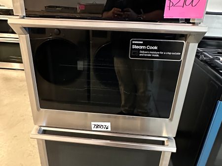 Samsung - 30  Double Wall Oven with Steam Cook and WiFi - Stainless steel - WOV11182 Online Sale